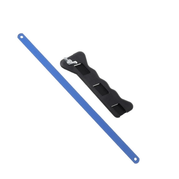 Yoetaun Plastic Adjustable Hand Saw Handle Multifunction Pocket Saw Black+Blue