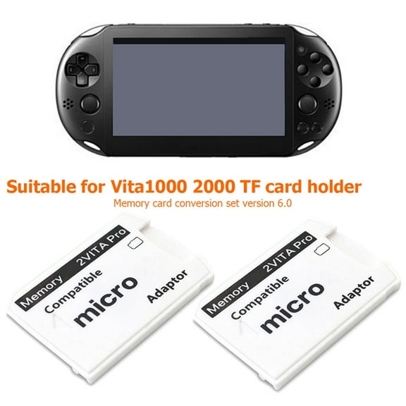 Yoetaun SD2VITA 6.0 Memory Card For , Card,1000/ Adapter, 3.65 , for Micro-sd, Original Version white