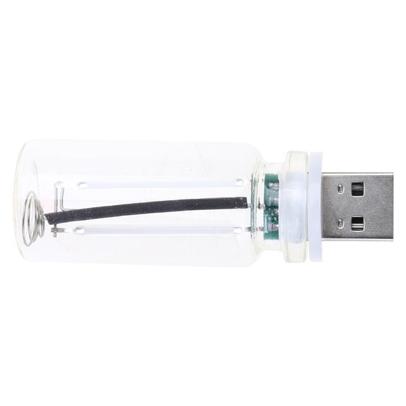 Yoetaun USB Car LED Lighting Retro Auto Mood Lamps USB Touch Night Light Plug-in USB Automotive Charging Night Lamps Blue