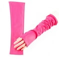thumbnail image 1 of Yoetaun Wedding Leather Gloves Proms White Gloves Long Gloves for Operas Women Lady Proms Costume Accessories Pink, 1 of 8