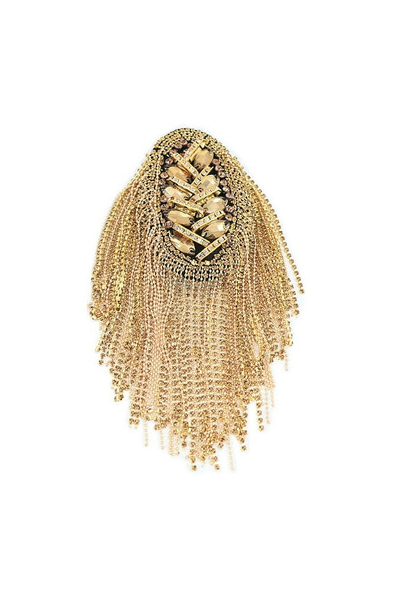 s Epaulette Clothes Accessory Brooch Epaulet Supplies for Adults Male Female Business Exhibition