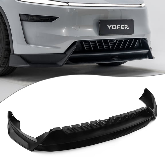 Yofer Front Bumper Spoiler Splitter Lip Kit Cover For Tesla Model Y 2025-2026