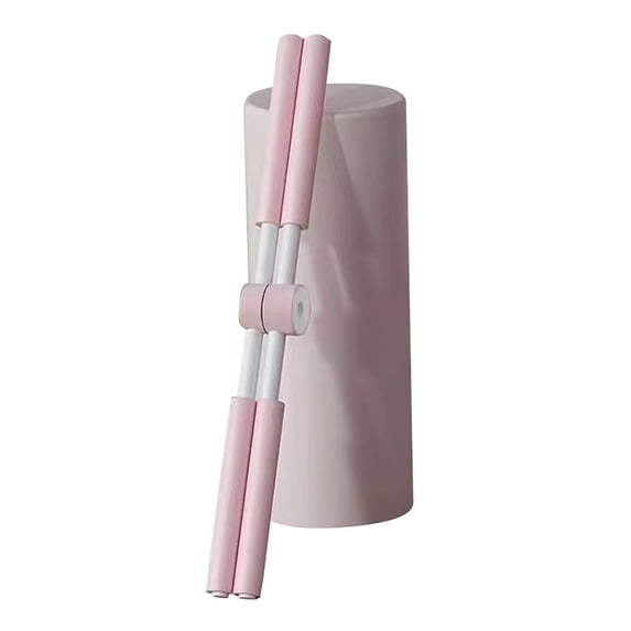 Yoga Alignment Stick, Back Correction Stick With Adjustable Design, For Yoga Practice, Posture Improvement, Home Fitness, Office Use - Pink