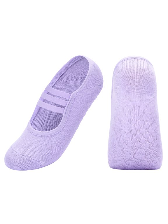 Yoga Anti-slip Socks, with Anti-slip Textured Soles, Breathable Low-top, Suitable for Ballet, Dance, Fitness,One Size