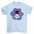 thumbnail image 1 of Yoga Astronaut Meditates In Space Galaxy T-Shirt Men Women, 1 of 2