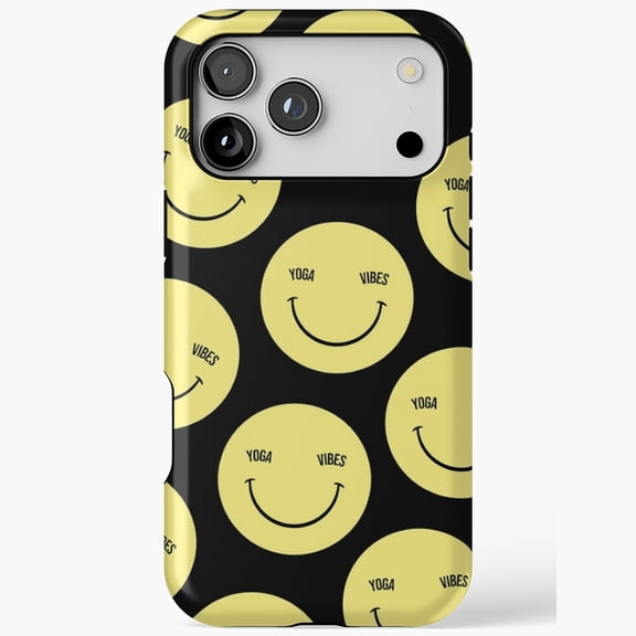 Yoga Atmosphere Colorful Happy Art iPhone Case 17 11 12 13 14 15 16 Pro Max