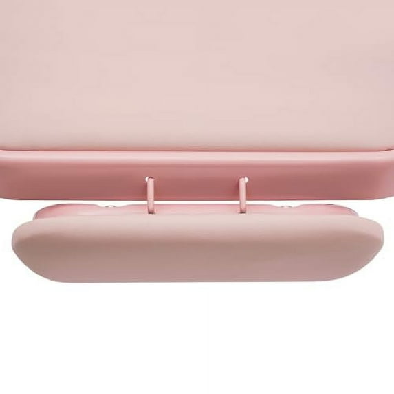 Yoga Auxiliary Chair, Foldable Chair for Yoga with Lumbar Support Yoga Practice Balance Chair for Conference Rooms, Outdoor Spaces Yoga Office Chair 242LBS Load-Bearing Capacity, Pink