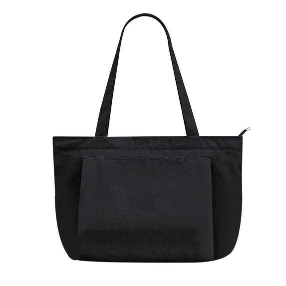 Yoga Bags and Carriers Fits All Your Stuff Canvas Tote Bag with Yoga Mat Holder Pocket for Women, Large 14.17x15x5.3In for Gym Travel Office Beach Workout