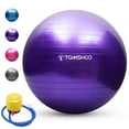 thumbnail image 1 of Yoga Ball,Fitness Ball Stability Ball Barre Balance Ball / / -burst Ball Air Pump Hxber -burst, 1 of 7