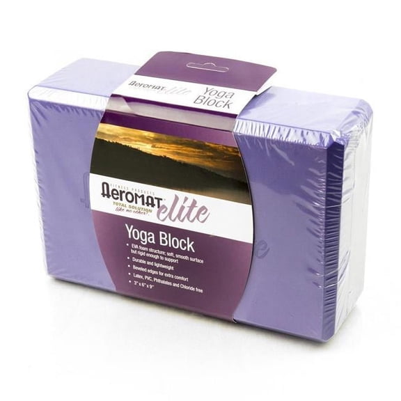 Yoga Block (3 in. - Purple)