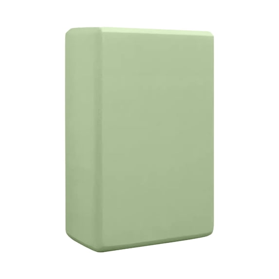 Yoga Block, High-Density EVA Foam 2 Pack Yoga Block with Non-Slip Textured Surface, Supportive, Lightweight - Ideal for Yoga (Green)