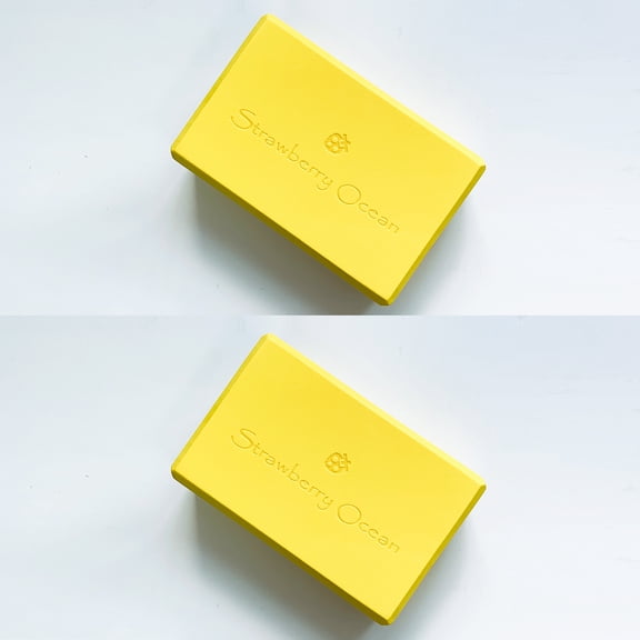 Yoga Block Stretching Aid EVA Brick Gym Pilates Workout Fitness Exercise Tool