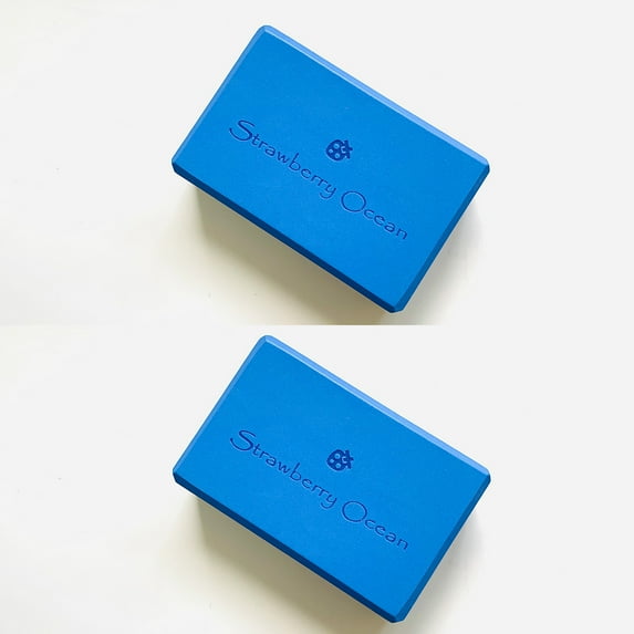 Yoga Block Stretching Aid EVA Brick Gym Pilates Workout Fitness Exercise Tool