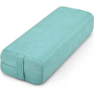 Yes4All Yoga Bolster for Restorative Yoga/Meditation Cushion with  Triple-Layer Sponge