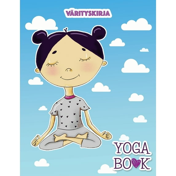 Yoga Book: Värityskirja, (Paperback)