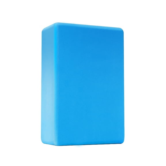 Yoga Brick High Density EVA Foam Block Lightweight Portable Support Auxiliary Tool Flexible Stretch Training Accessory for Beginner Kids Dance Home Fitness Workout Class Use