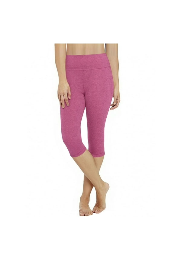 Yoga Capris for Women High-Waist Cropped Pants Summer Slim Fit Compression Leggings (Lift & Sculpt for Gym, Lounge & Daily Wear)