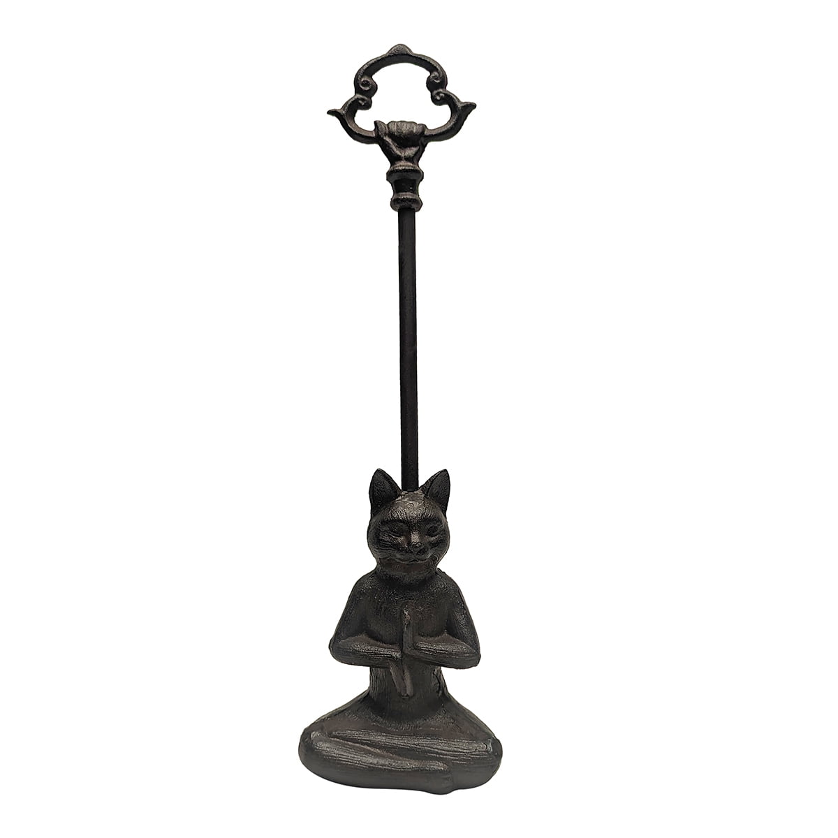 Cast Iron Yoga Cat Doorstop Carry Handle Door Stop Namaste Stopper Home Decor Cast Iron Yoga Cat Doorstop Carry Handle Door Stop Namaste Stopper Home Decor