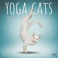 thumbnail image 1 of Yoga Cats Official 2025 12 X 24 Inch Monthly Square Wall Calendar Plastic-Free, (Paperback), 1 of 9