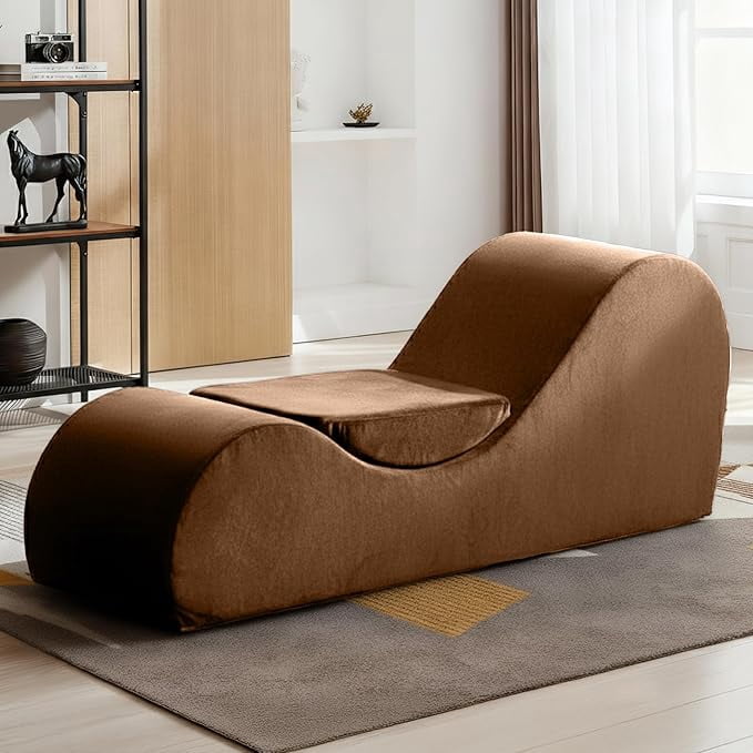 Yoga Chaise Lounge Chair for Stretching, Relaxation & Exercise