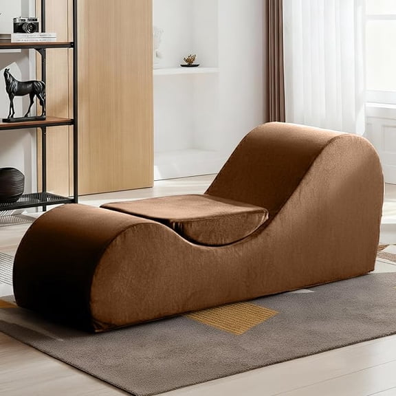 Yoga Chaise Lounge Chair for Stretching, Relaxation & Exercise