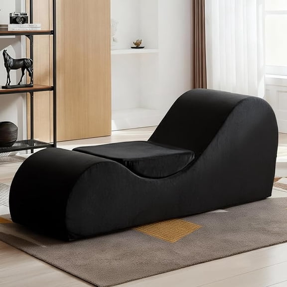 Yoga Chaise Lounge Chair for Stretching, Relaxation & Exercise