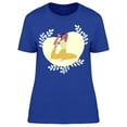 thumbnail image 1 of Yoga Class Mermaid Pose T-Shirt Women -Image by Shutterstock, Female 3X-Large, 1 of 2