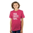 thumbnail image 1 of Yoga Coffee Naps Meditation Fitness Women's Plus Size Graphic Tee Brisco Brands 4X, 1 of 5