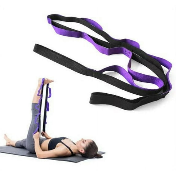 Yoga Daisy Chains Multi-loop Nonelastic Stretching Strap for Pilates