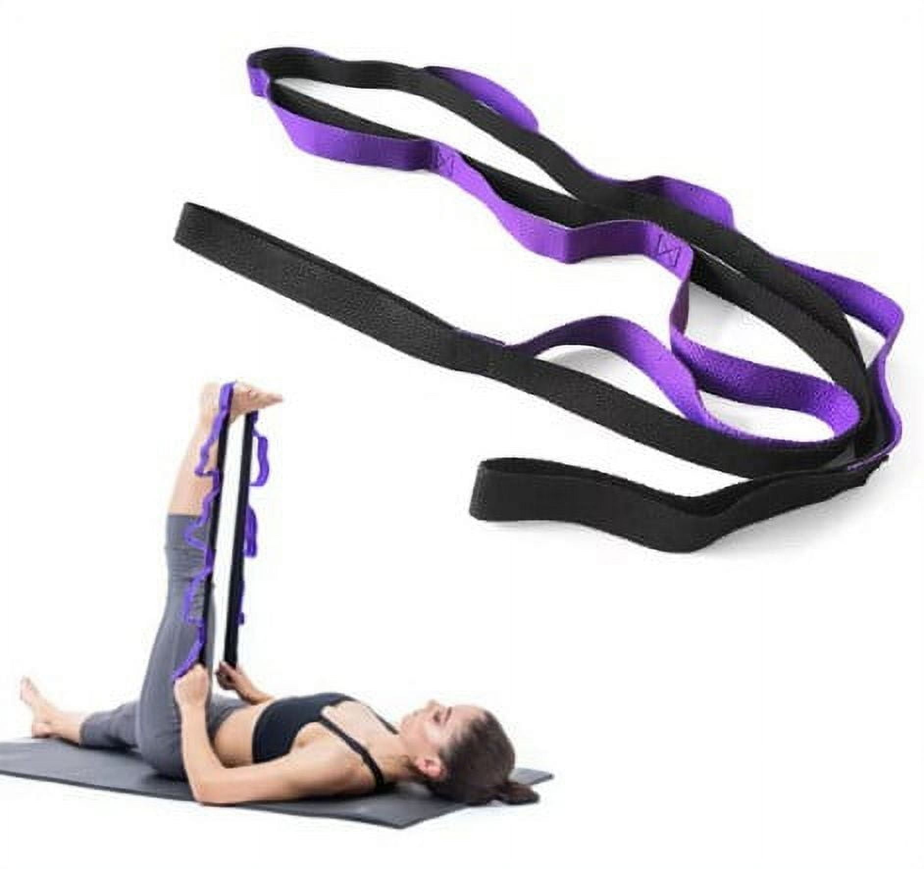 Yoga straps with loops shop