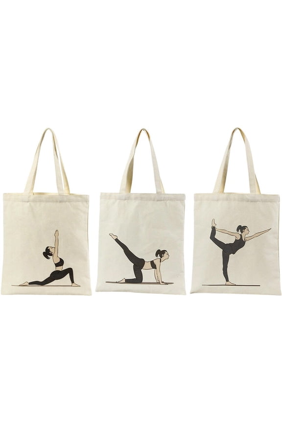 Yoga Dance Tote Bag - Yoga Dance Shoulder Bag Organizer Gift for Dancer Lover Coach