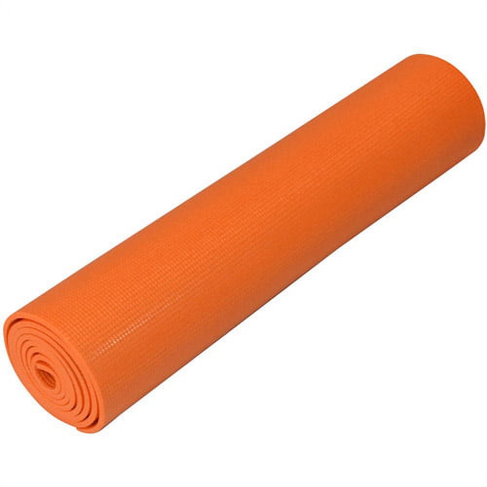 Orange yoga cheap mat
