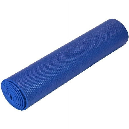 Yoga Direct Deluxe 1/4" Yoga Mat, Royal Blue