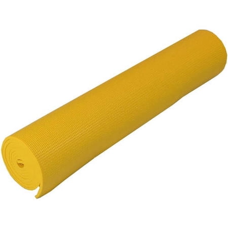 Yoga Direct Deluxe 1/4" Yoga Mat, Yellow