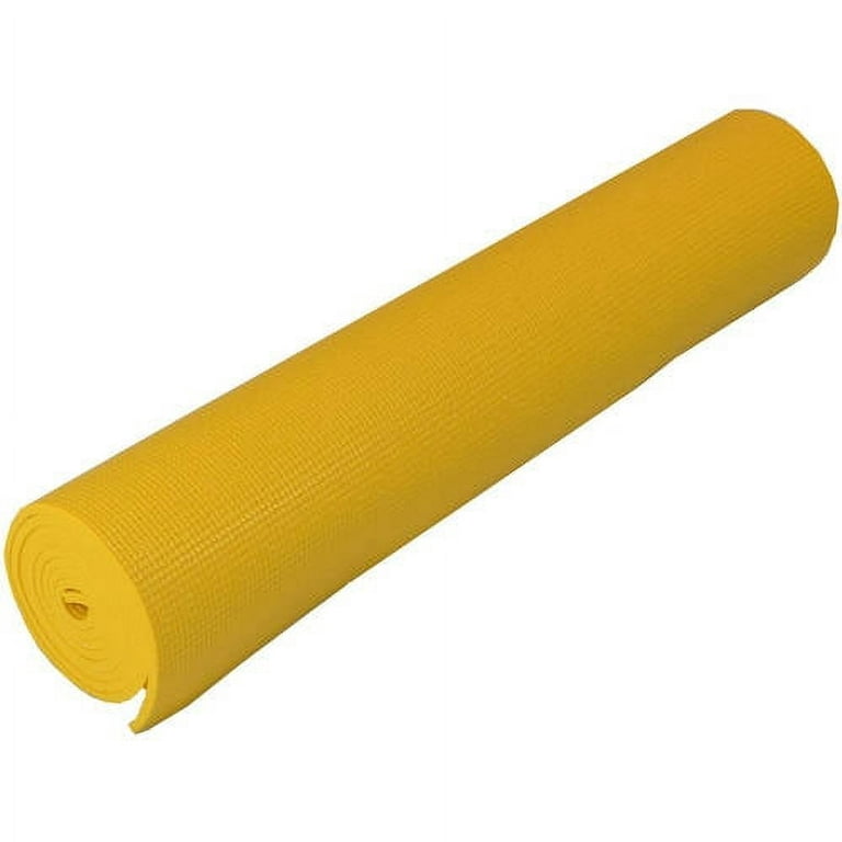 Kakaos 6mm Yellow Yoga Mat