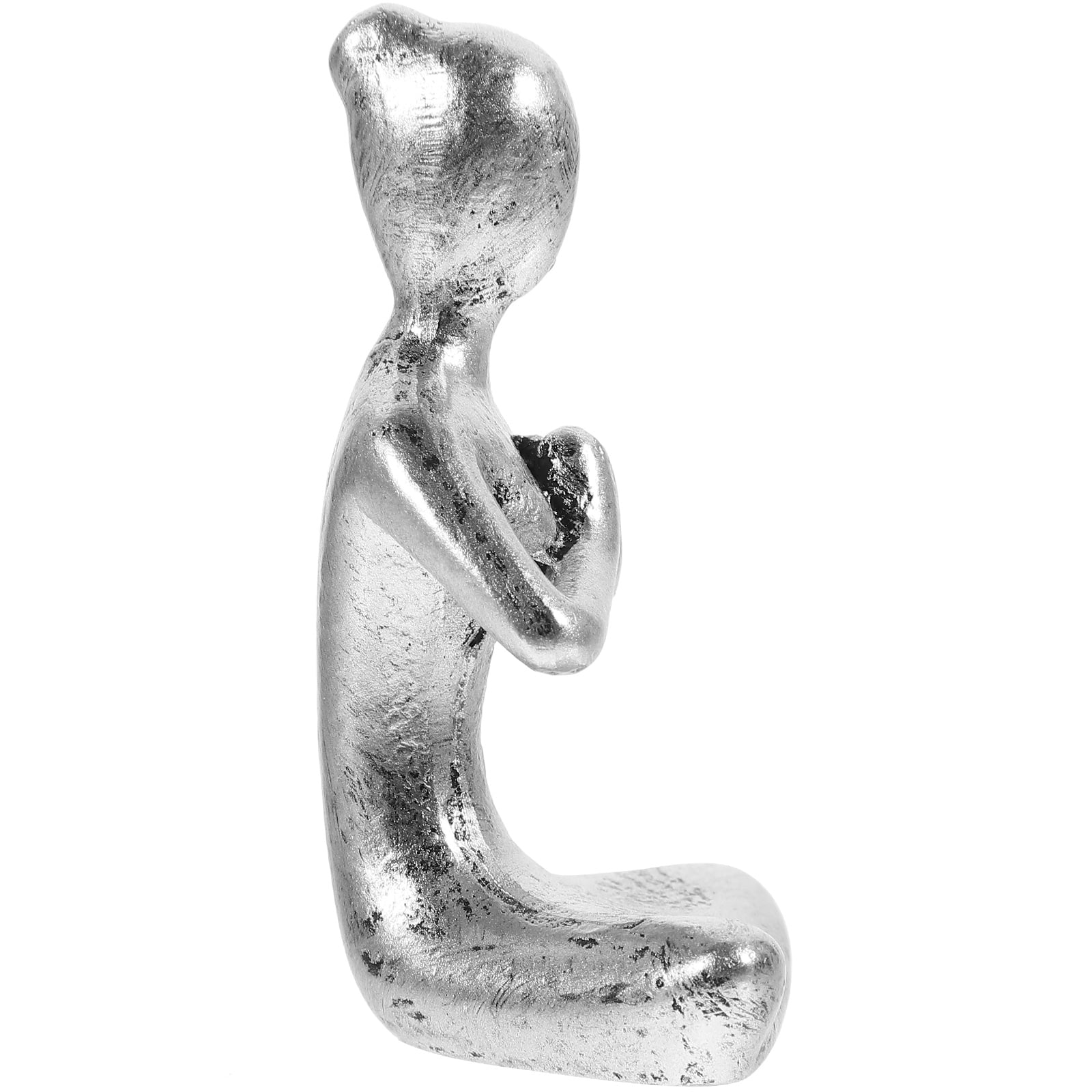 Yoga Figurines Home Decor Pose Decorative Abstract Crafted Thinker