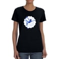 thumbnail image 1 of Yoga Flow I T-Shirt Women -Grace Popp Designs, Female 5X-Large, 1 of 4