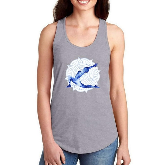 Yoga Flow Ii Racerback Tank Women -Grace Popp Designs, Female Medium