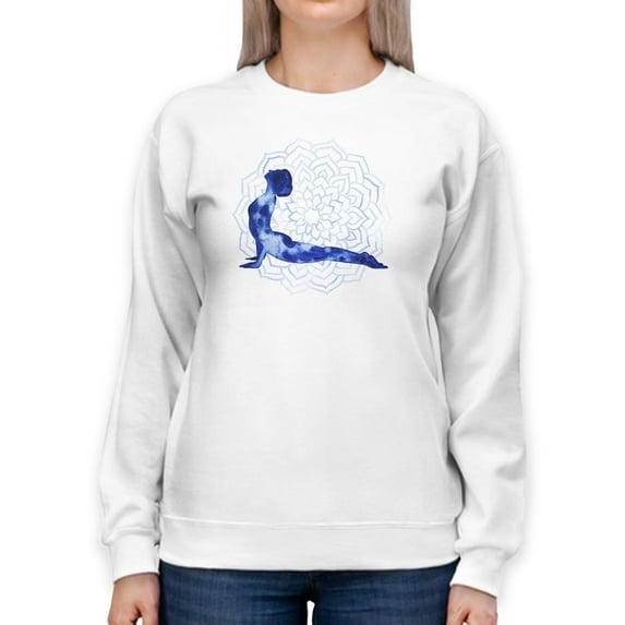 Yoga Flow Vi Sweatshirt Women -Grace Popp Designs, Female x-Large