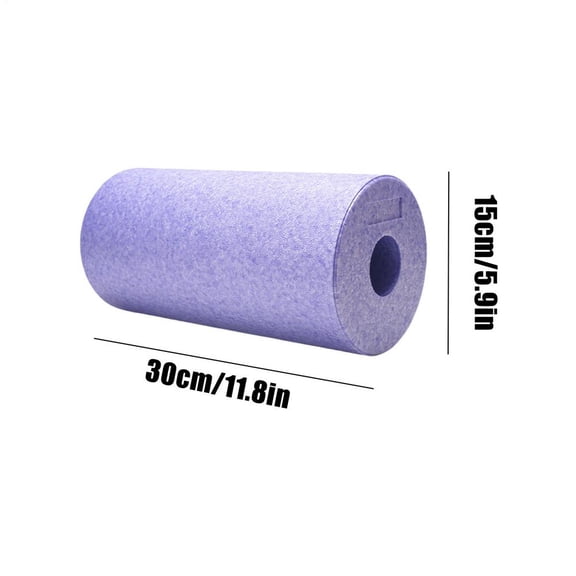 Yoga Foam Roller Textured Exercise Roller for Back Legs Stretching Pilates and Home Fitness