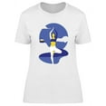 thumbnail image 1 of Yoga Graphic Design T-Shirt Women -Image by Shutterstock, Female Medium, 1 of 2
