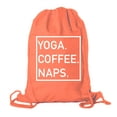thumbnail image 1 of Yoga Gym Bags, Cotton Drawstring Yoga Bags for Yoga Blocks, & Yoga Clothes, 1 of 2