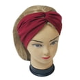 thumbnail image 1 of Yoga Headband Stretchable Hijab Headband Women Girls Solid Color Hijab, 1 of 2