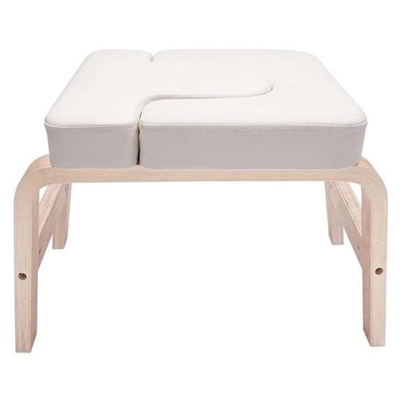 Yoga Headstand , 25 Inch Yoga Inversion with Seat Cushion, Portable Stand Yoga Chair 440.92lbs Capacity for Balconies, Offices, Gyms