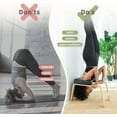 thumbnail image 1 of Yoga Headstand Bench Stand Chair for Home Gym - Wood Frame with PU Pads for Inversion Training and Balance, 1 of 7