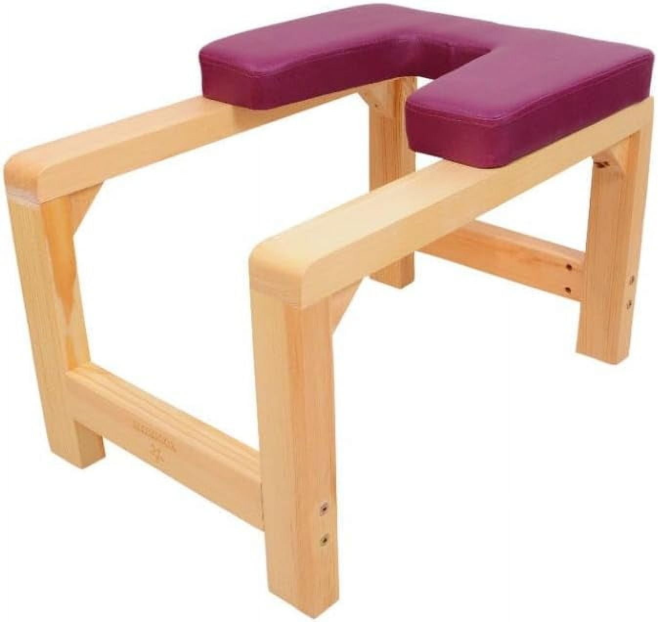 Yoga Headstand , Yoga Stool, Inversion , Iyengar Yoga Headstand ...