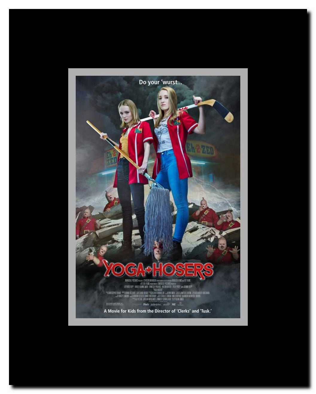 Yoga Hosers Framed Movie Poster