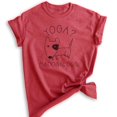 thumbnail image 1 of Yoga I'm Down Dog Shirt, Unisex Women's Men's Shirt, Funny Yoga Shirt, Cute Yoga Top, Downward Dog Shirt, Heather Red, Medium, 1 of 6