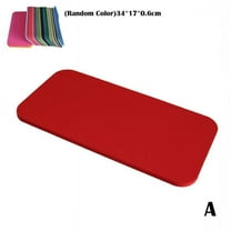 Yoga Knee Pad Cushion (15x8") Anti-Slip Yoga Pad 6mm Workout Mat Travel Exercise Thick H8O3 Q4G4