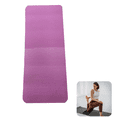 thumbnail image 1 of Yoga Knee Pad Cushion Exercise Knee Pad Rectangle Kneeling Pads Yogas Props and Accessories for Pain Free Knees, Elbows, Wrists and Back, Workout Mats for Home Gym, Pilates,23.6×9.8in, 1 of 4